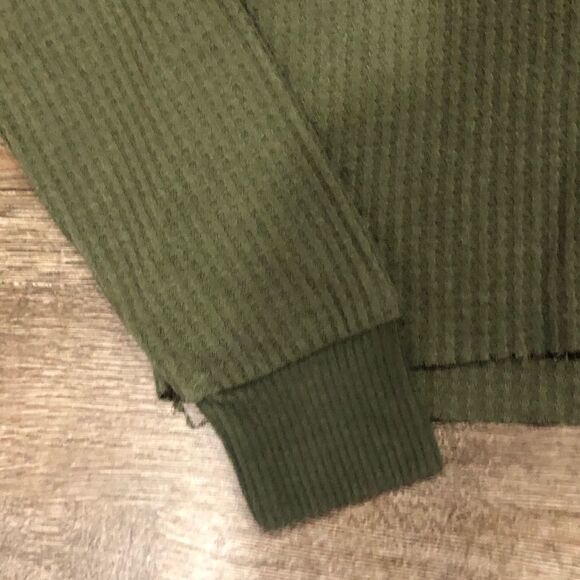 BP Crop Waffle Knit Sweater - Picture 5 of 7